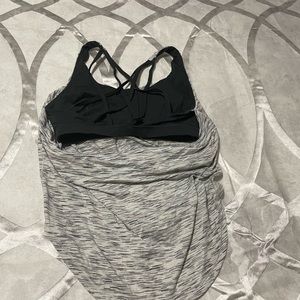 Lululemon top with sports bra attached